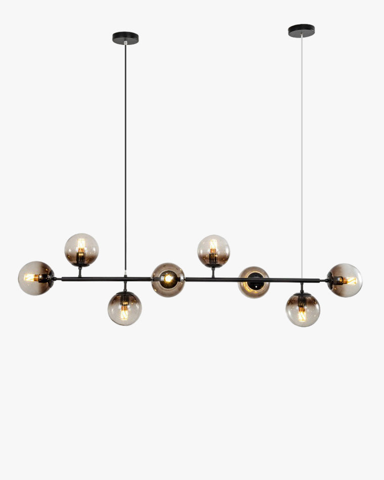Lustre Linéaire à Globes