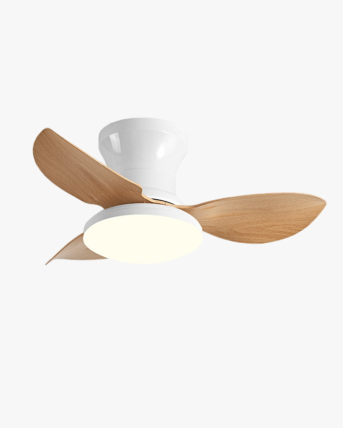 Mini Ventilateur de Plafond Design à Profil Bas