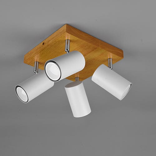 Plafonnier Carre 4 Spots