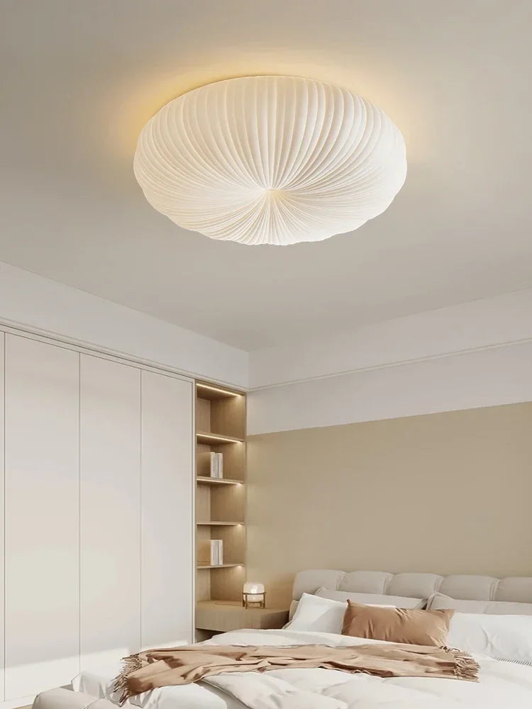 Plafonnier Dimmable Blanc Nordique pour Chambre - BOWY