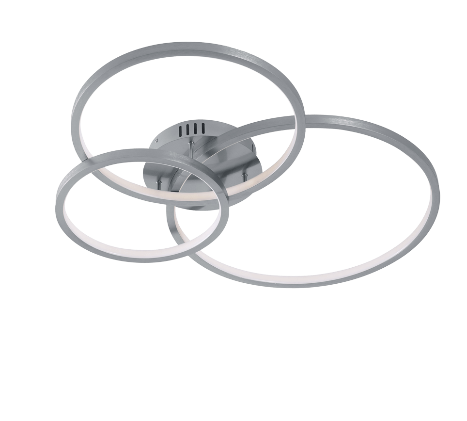 Plafonnier LED Noir RGBW