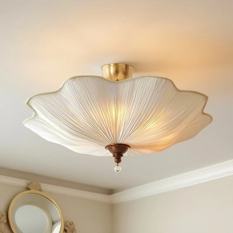 Plafonnier Lotus en Tissu