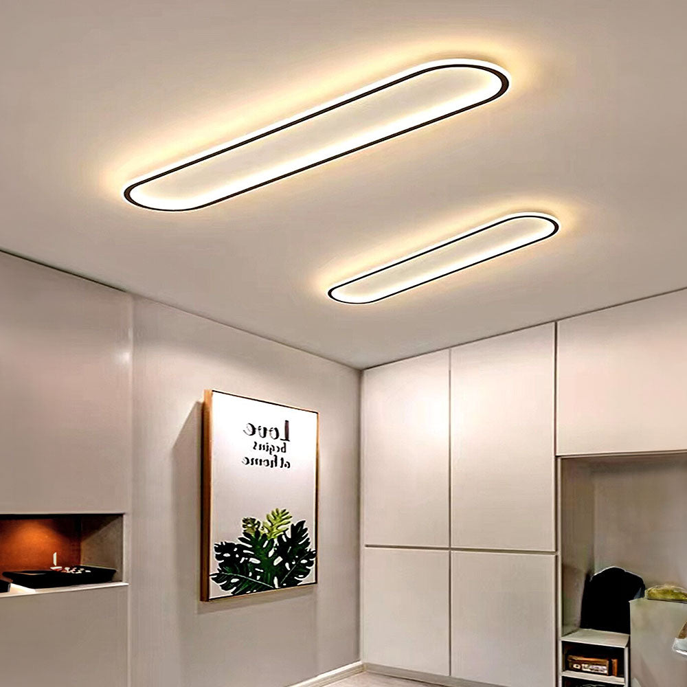Plafonnier Élégance Long LED - Asle Design Moderne 8