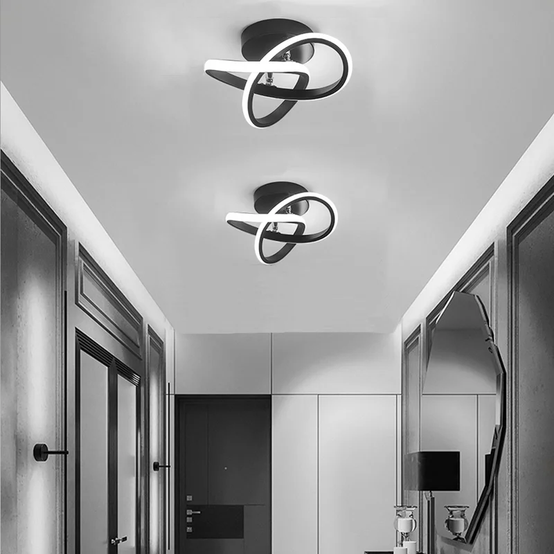 Plafonnier LED Élégance Métallique - Lumière Moderne 1