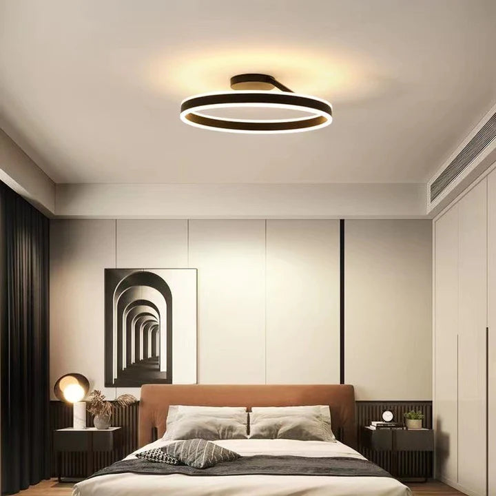 Plafonnier LED Minimaliste - Éclat Nordique Design 13
