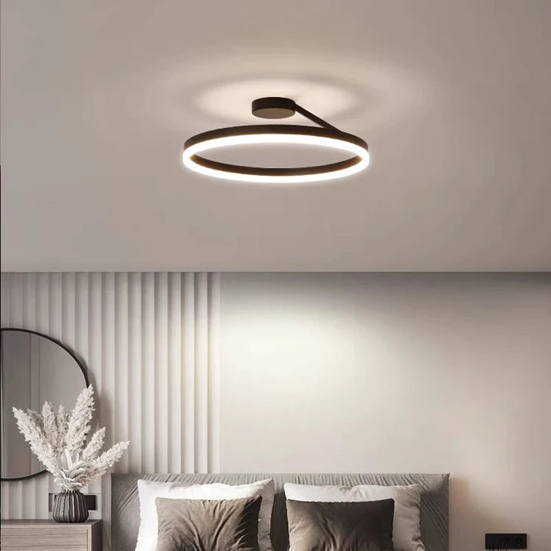 Plafonnier LED Minimaliste - Éclat Nordique Design 7