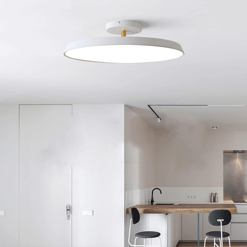 Plafonnier LED Minimaliste - Lumière Blanche Élégante 8