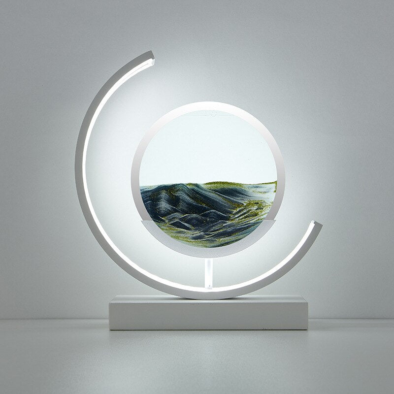 Variant image for Lampe de Table Sable Mouvant - Élégance Zen-4