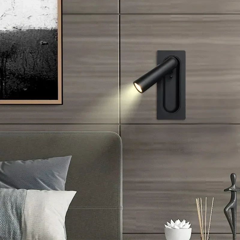 Applique Murale LED Rotative - Lumina Design Moderne 3
