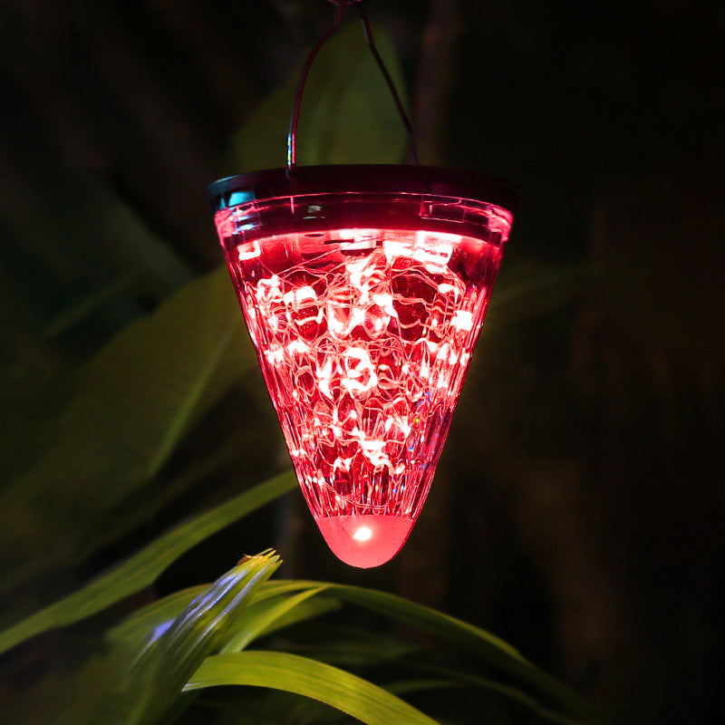 Lanterne Solaire Suspendue - Strawberry Glow