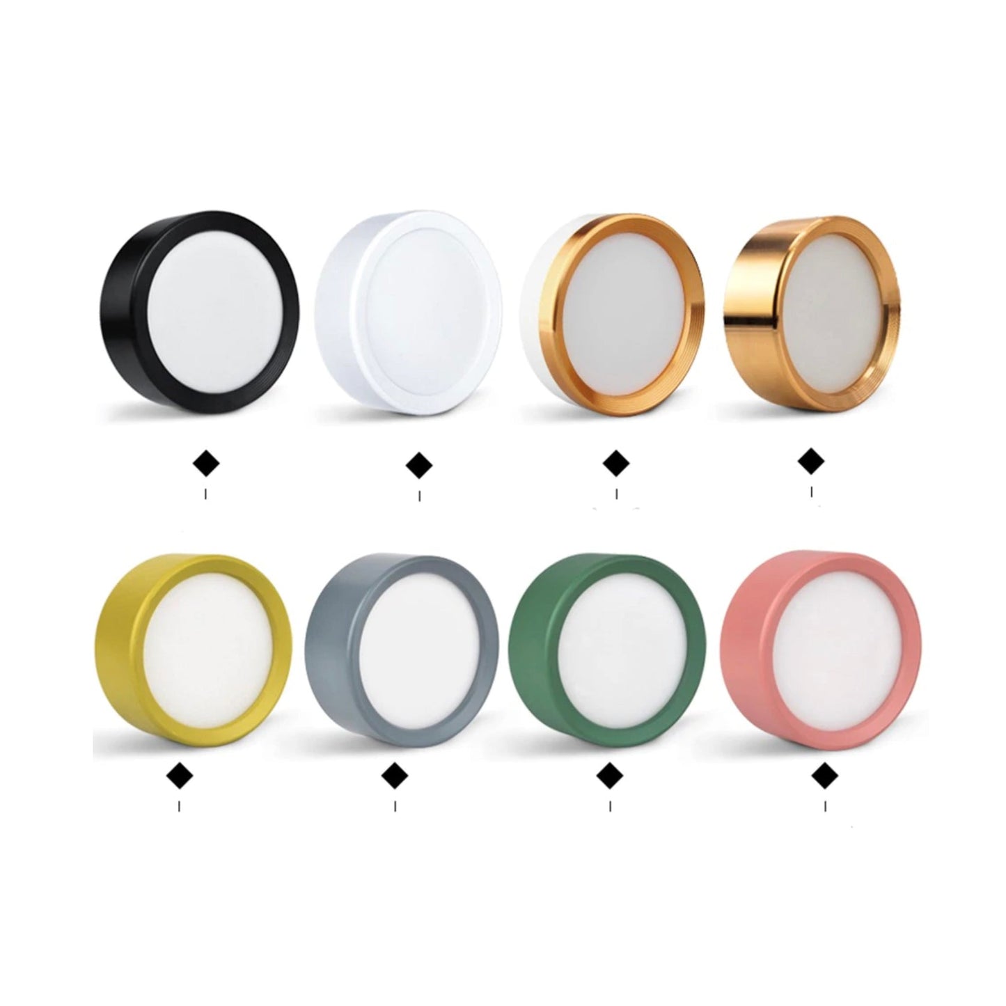 Spot LED Encastrable Circulaire en Aluminium anodisé