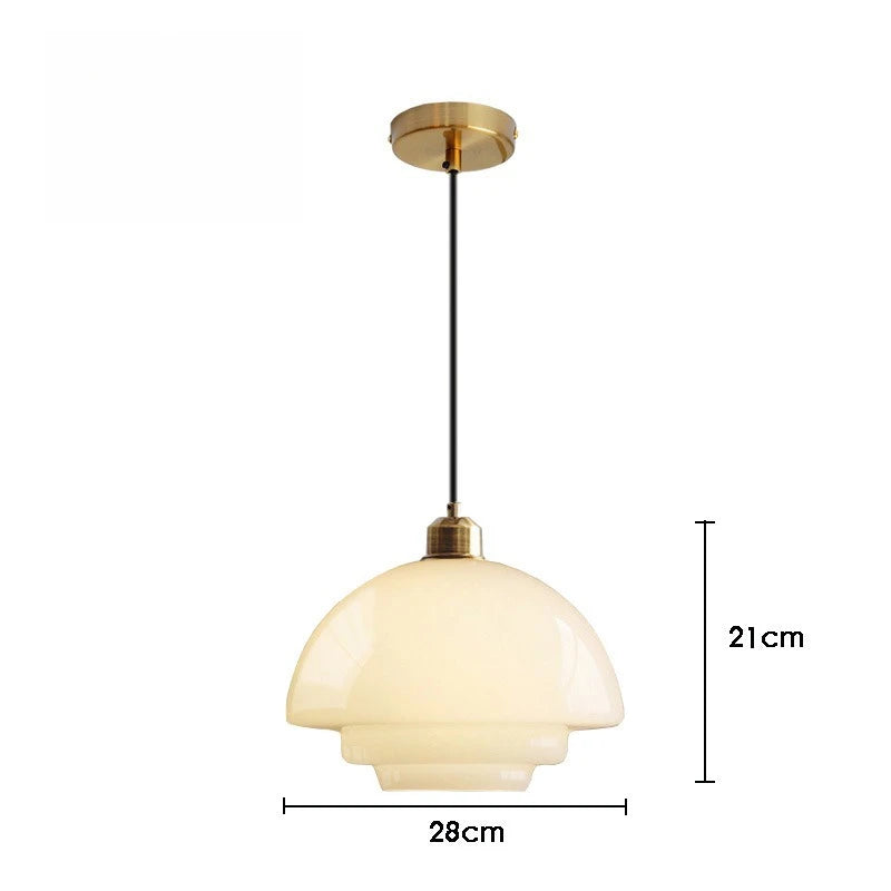 Suspension Nordique OPALE Blanche
