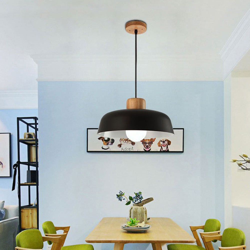 Suspension Luminaire Bois Moderne - Elara 10
