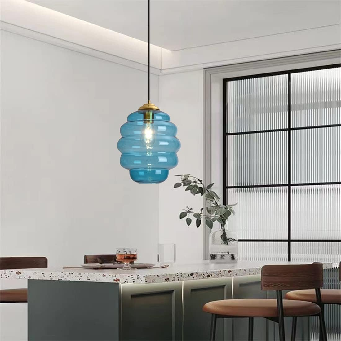 Suspension Moderne en Verre - Lysara 1