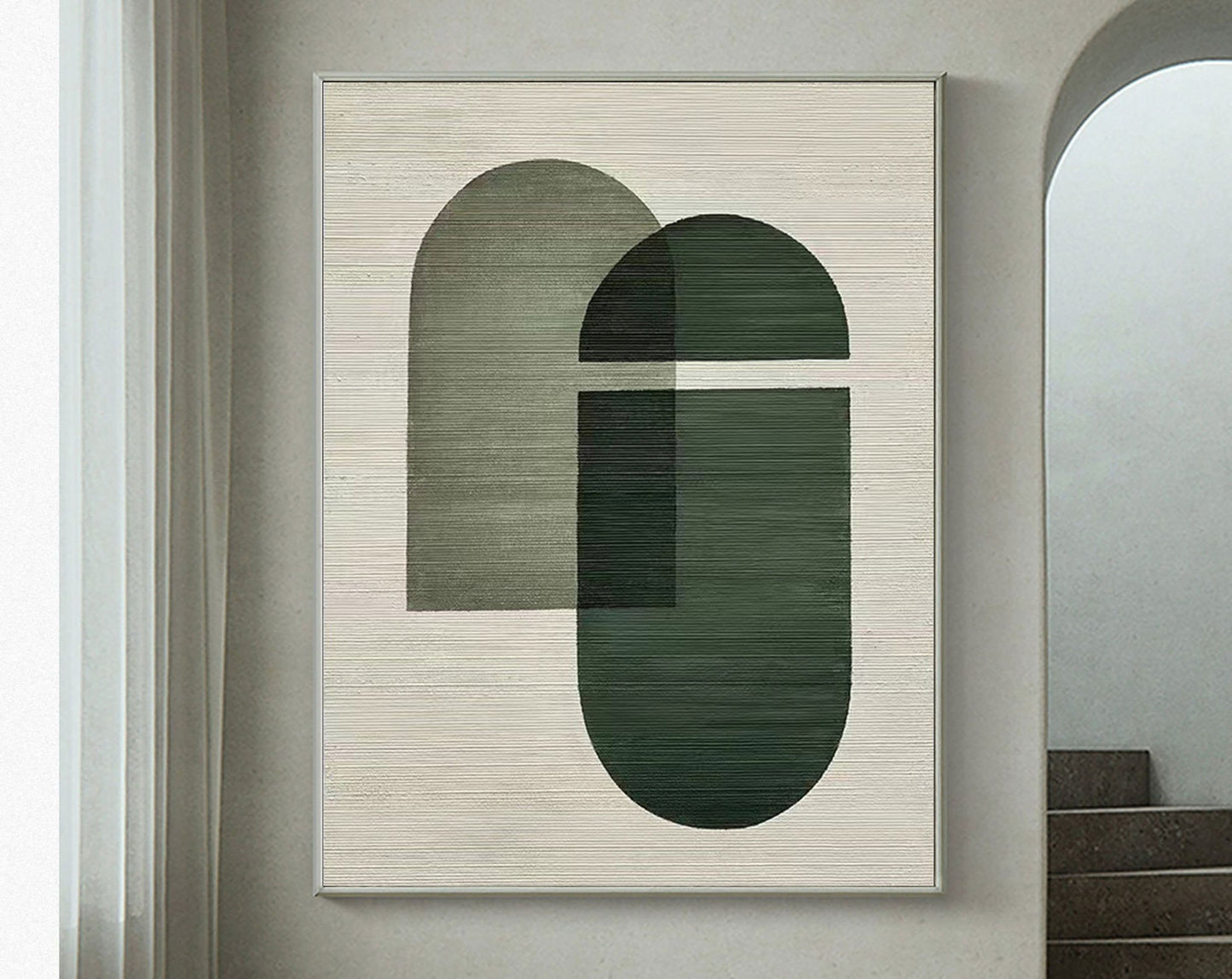 Tableau Abstrait Minimaliste - Aeloria 5