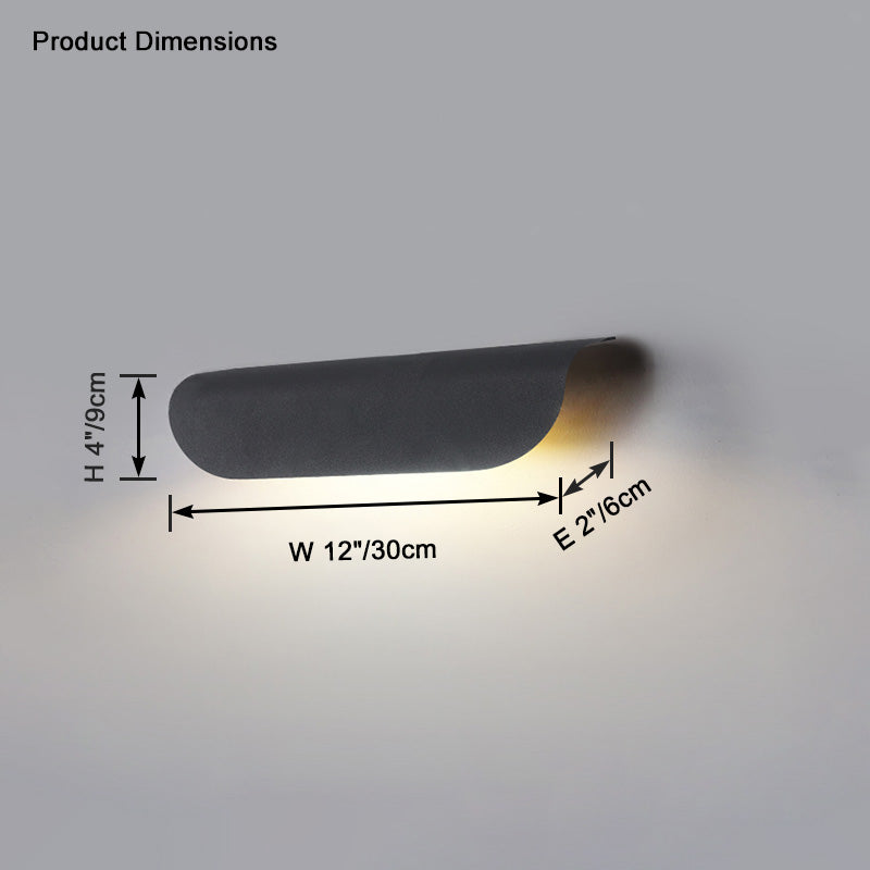 Applique Murale d'Extérieur - Lumière Moderne