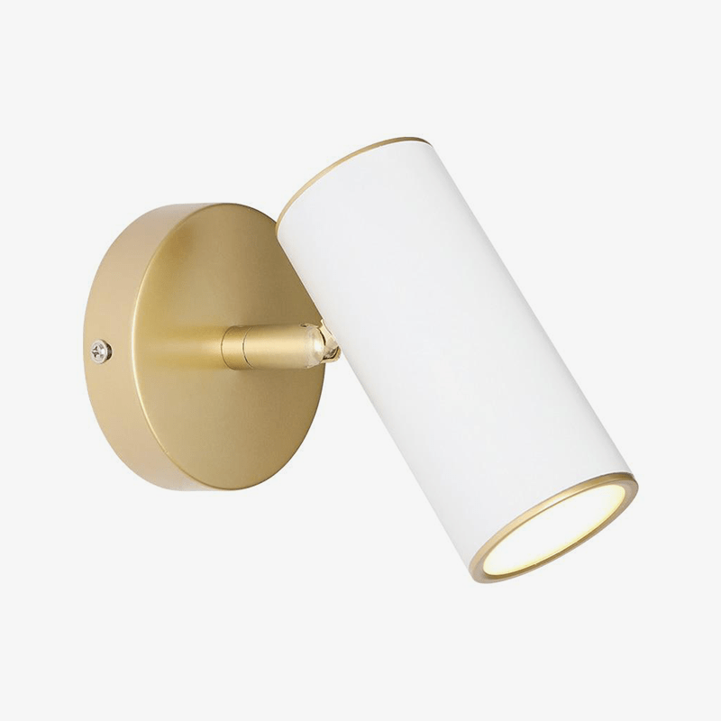 Variant image for Applique Murale LED Cylindrique Éclat Doré - Design Moderne et Élégant-4