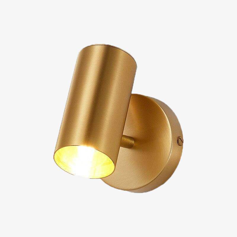 Applique Murale LED Dorée - Élégance Nordique Design Modern-1