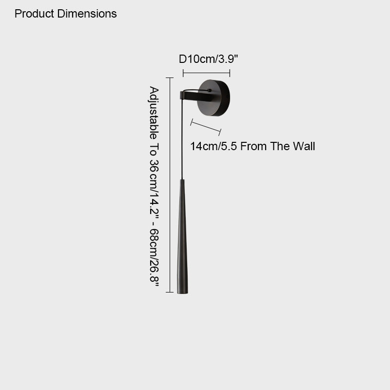 Applique Murale - Conique en Laiton