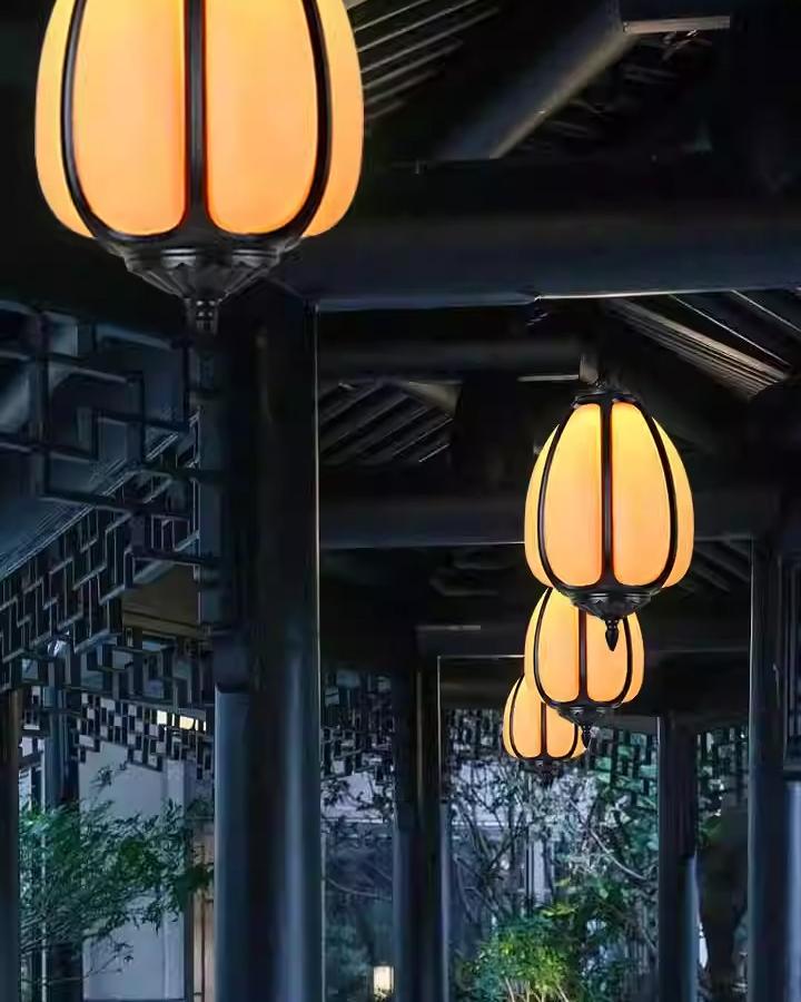 Suspension d'Extérieur -Pumpkin Glow