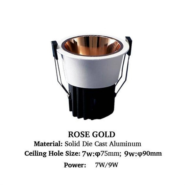 Spot LED Encastrable Moderne - Élégance Minimaliste-1