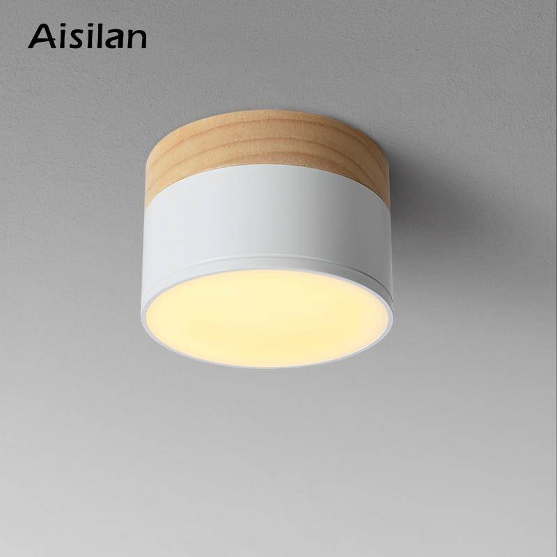 Spot LED Encastrable Moderne - Loft en Bois-4