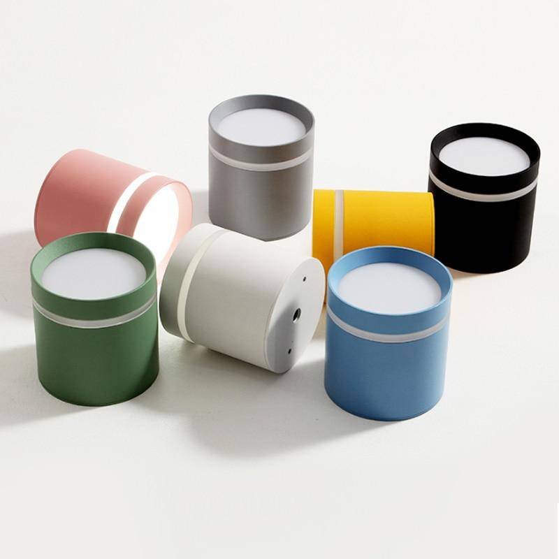 Spot LED Cylindrique Coloré - Loft Moderne-4