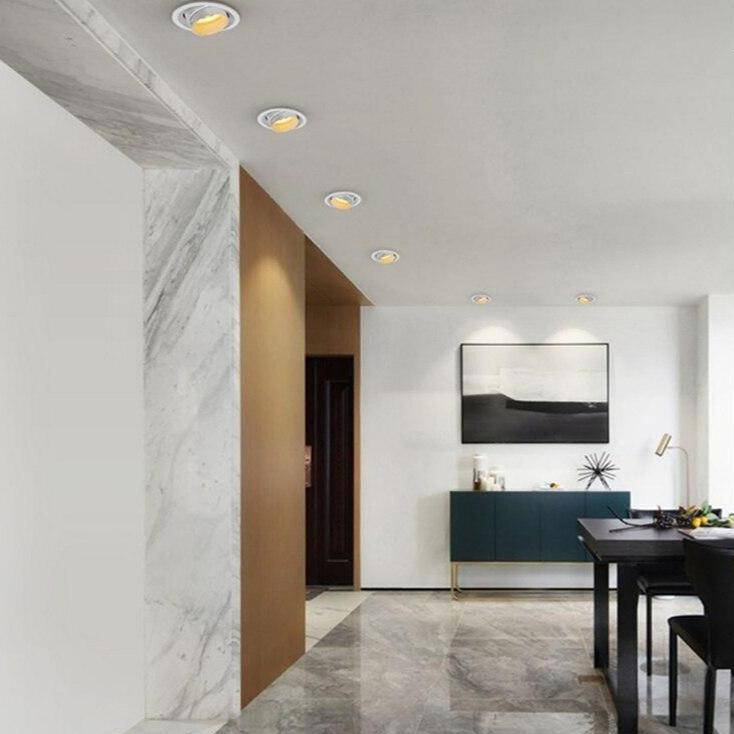 Spot Encastré LED Orientable - Loft Minimaliste-2