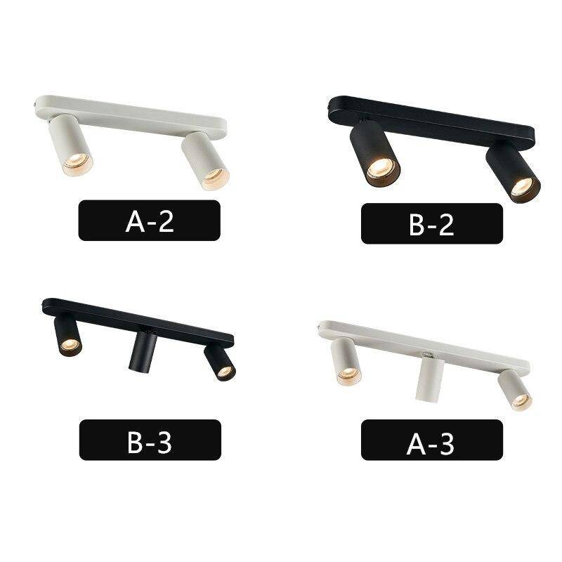 Spot LED Moderne Rond - Cylindres Élégants pour Plafond-6