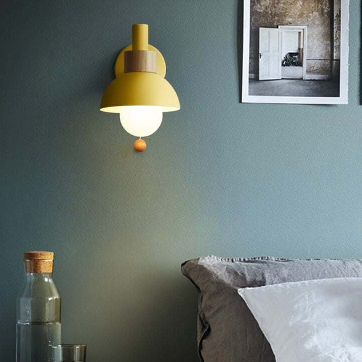 Applique Murale LED Scandinave en Bois - Vivale Design Épuré 6