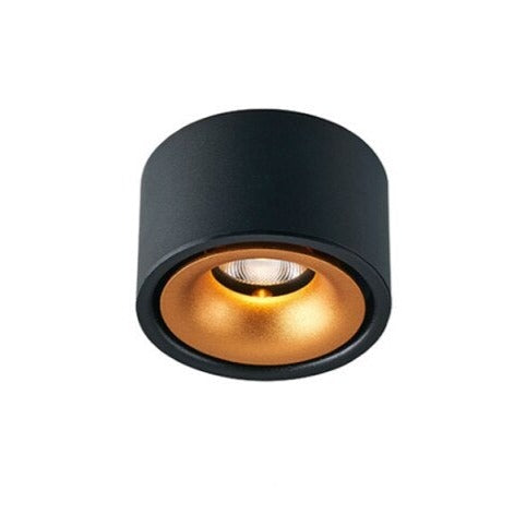 Spot LED Encastrable Rond - Lory Design Moderne Noir-2