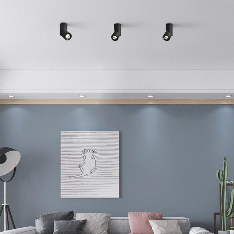 Spot LED Cylindrique Amovible - Maggy Moderne et Éclairant-2