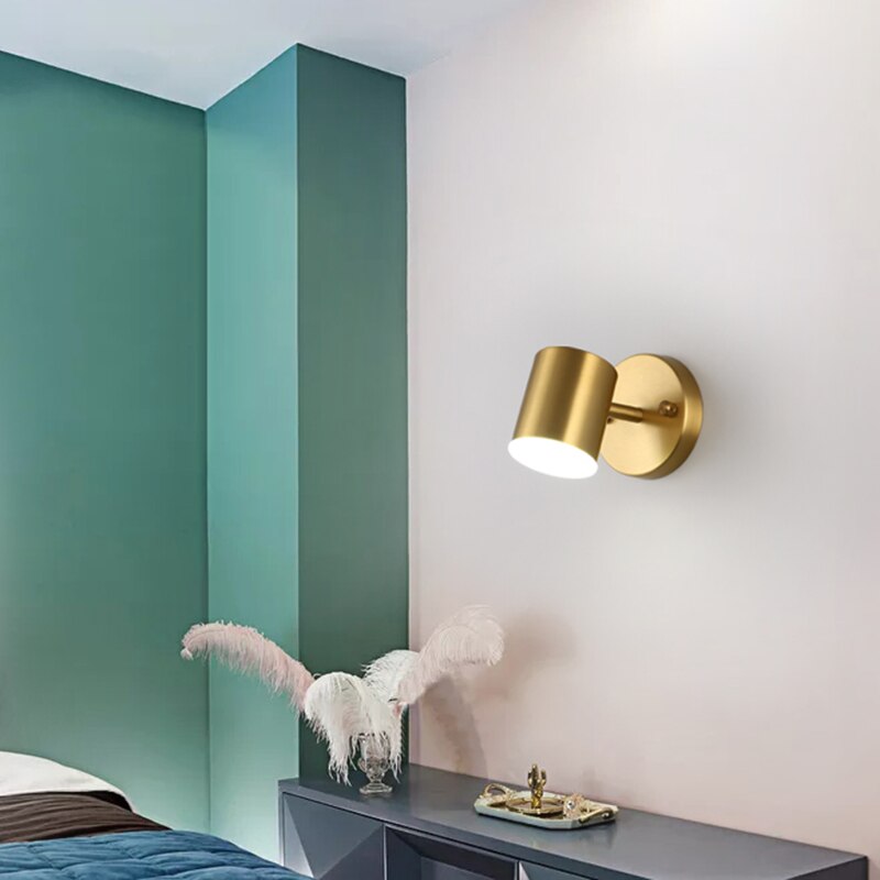 Applique Murale Design LED - Liudmila Dorée Élégante-3