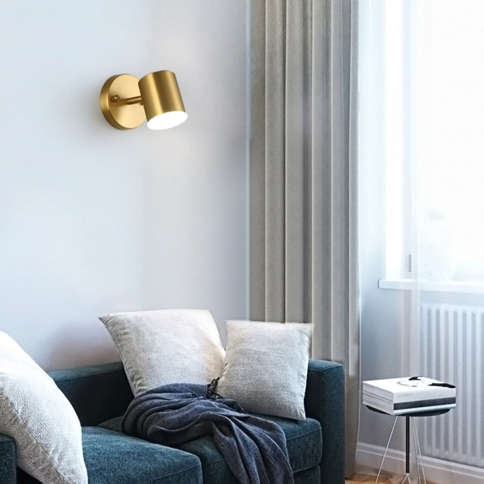 Applique Murale Design LED - Liudmila Dorée Élégante-2