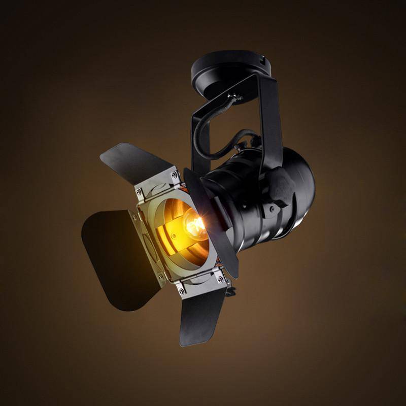 Projecteur Spot Vintage Industriel - Éclat Design-3
