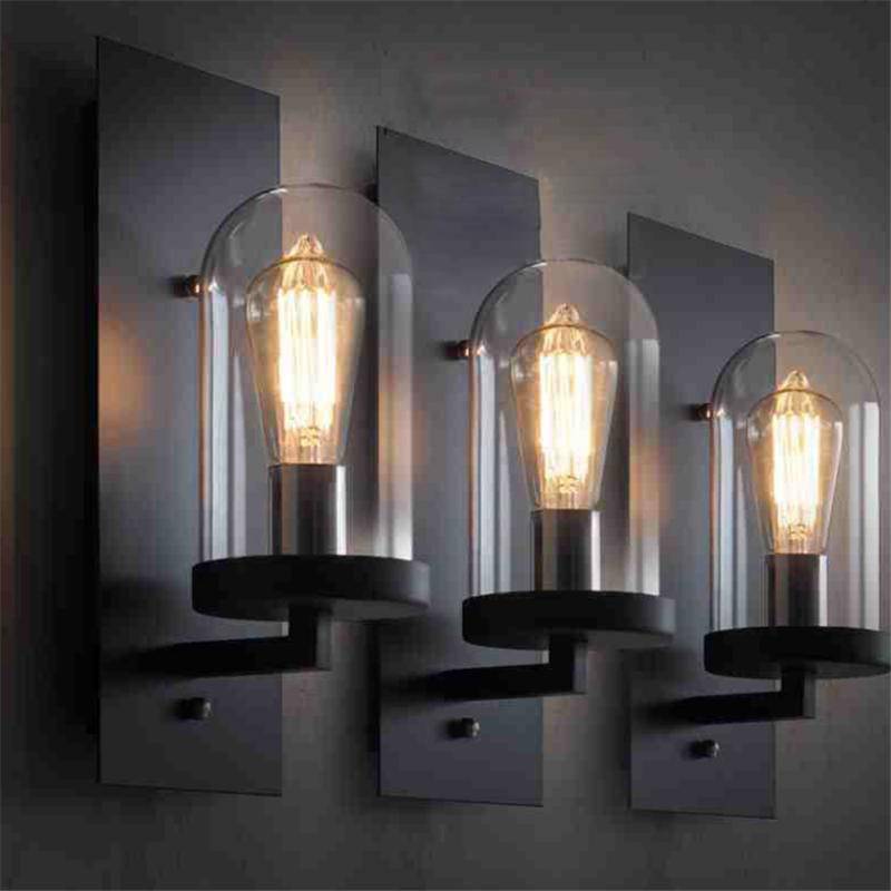 Applique Murale Extérieur En Verre Arrondi - Loft Élégant 2