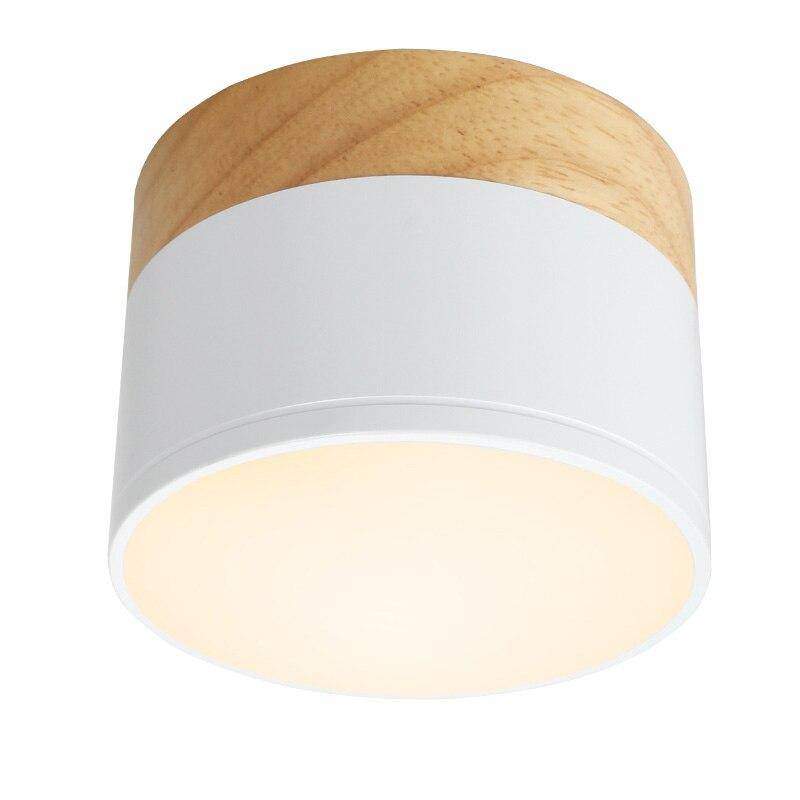 Spot LED Encastrable Moderne - Loft en Bois-5