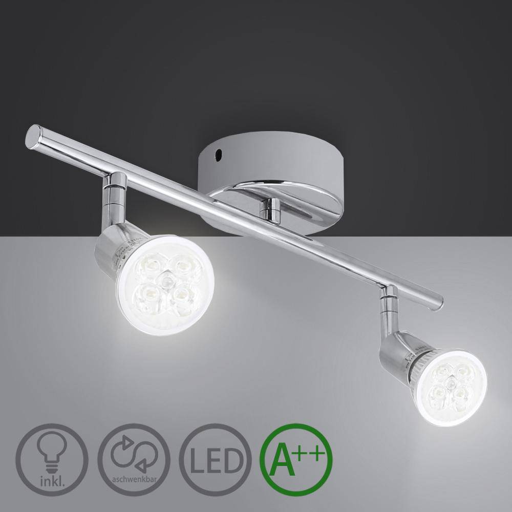 Plafonnier LED Chromé Élégant - Moderno-2