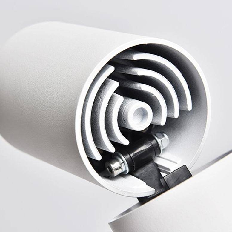 Cylindre LED Orientable - Éclat Minimaliste Plafonnier Suspendu-6