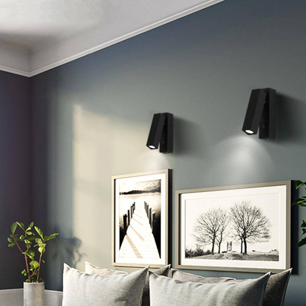 Applique Murale LED Ajustable - Design Nordic Moderne-2