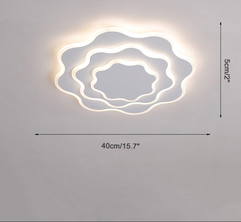 Modern Dimmable Flower Ceiling Light
