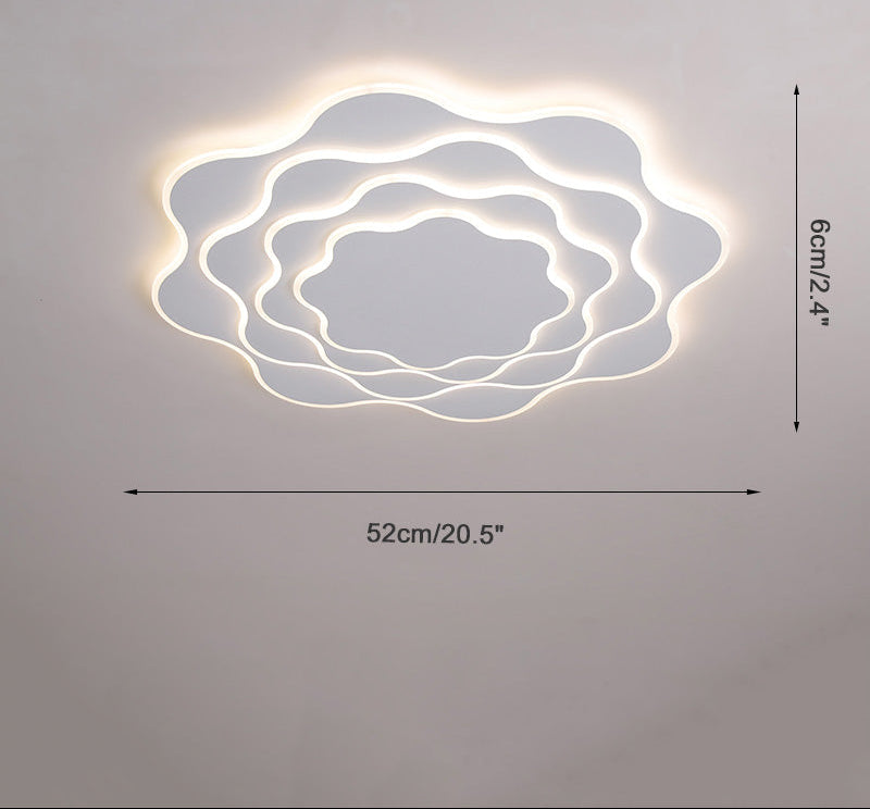 Modern Dimmable Flower Ceiling Light