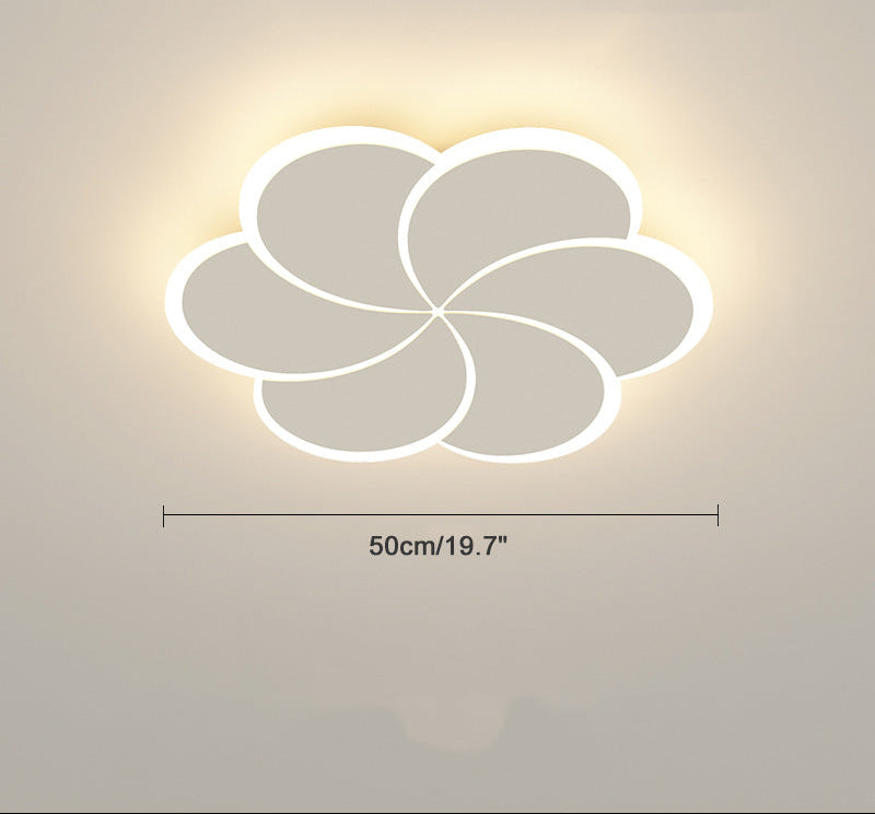 Dimmable Flower Design Ceiling Light