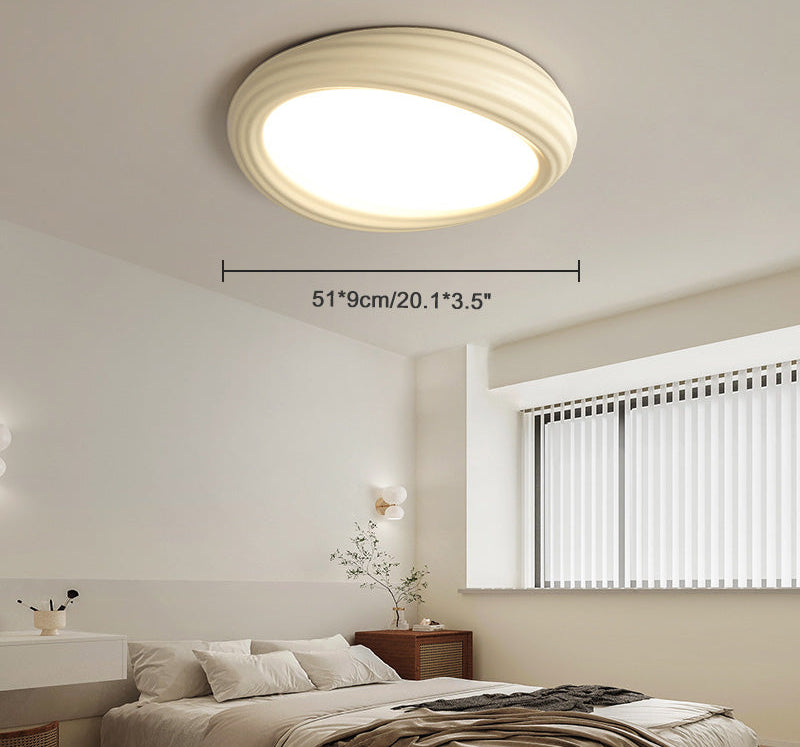 Matcha Green Biscuit Shaped Children's Ceiling Light