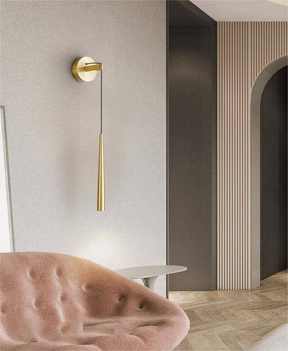 Wall Sconce - Conical Brass