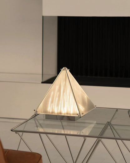 Pyramid Table Lamp