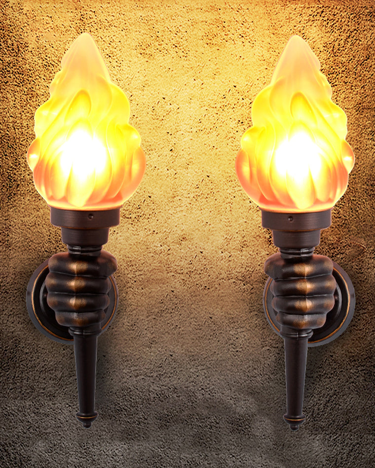 Wall Sconce - Flame Glow