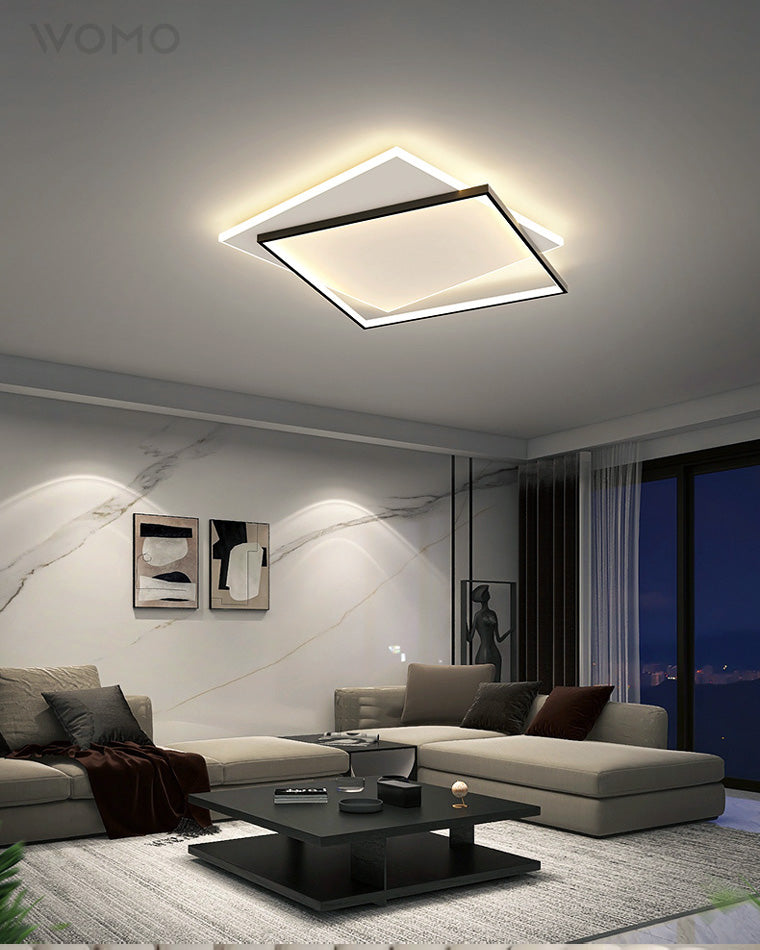 Modern Ultra-Thin Square Ceiling Light