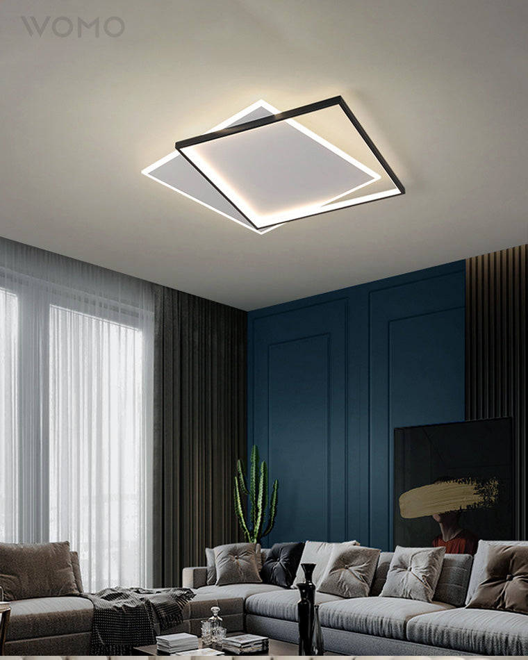 Modern Ultra-Thin Square Ceiling Light