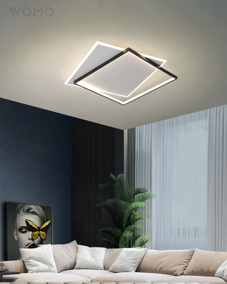 Modern Ultra-Thin Square Ceiling Light